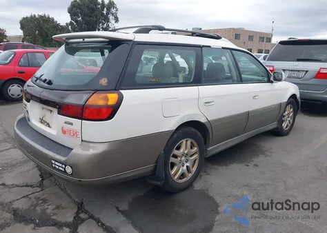 2000 Subaru Outback Limited from USA, damaged, VIN 4S3BH6867Y7656129